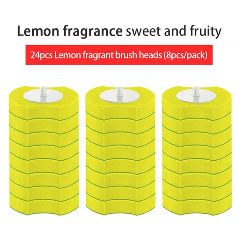 Упаковка из 24 одноразовых сменных насадок для туалета, три ароматизированные сменные насадки, бытовой инструмент для уборки ванной комнаты 3cm жёлтый
Упаковка из 24 одноразовых сменных насадок для туалета, три ароматизированные сменные насадки, бытовой инструмент для уборки ванной комнаты 3cm жёлтый