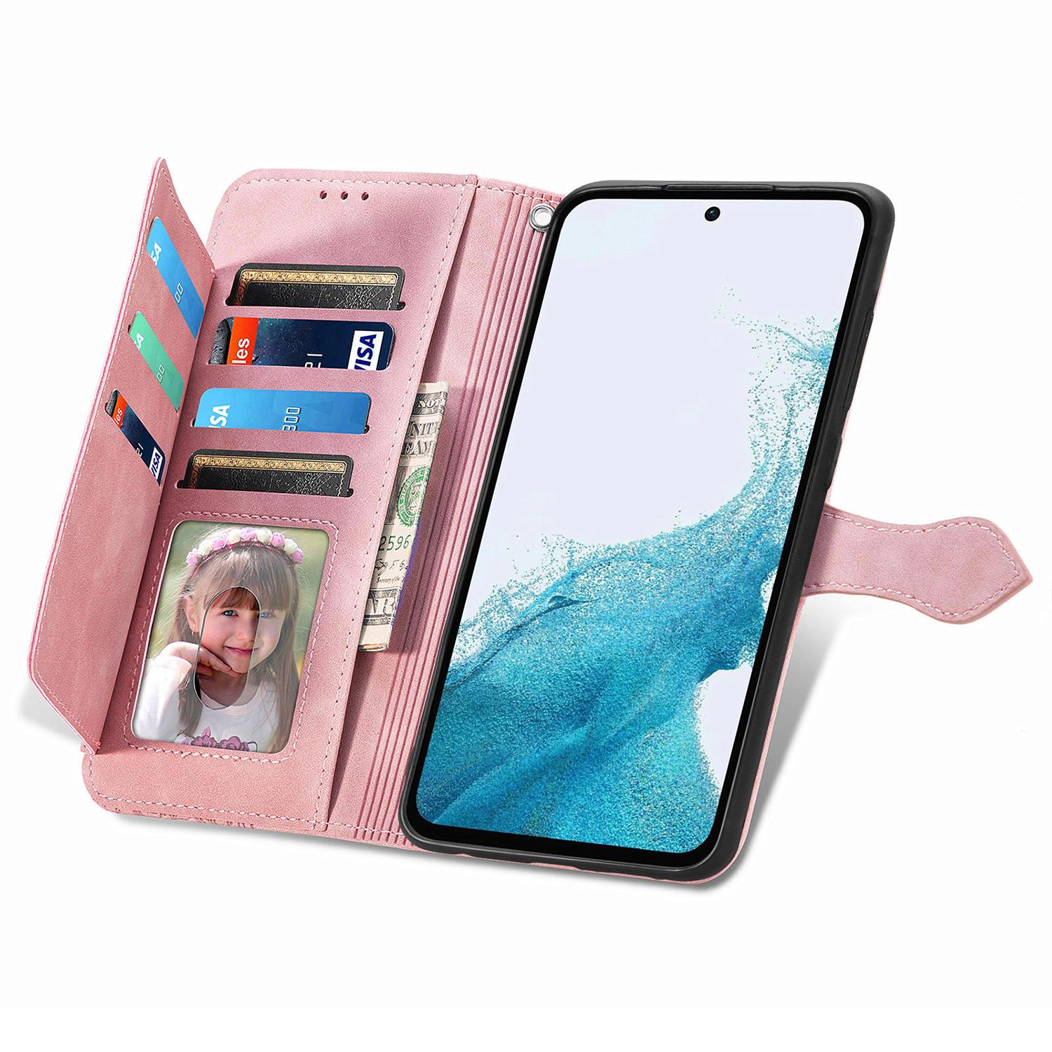 For Samsung Galaxy A56 5G Zipper Wallet Case with Strap Flower Imprint PU Leather Phone Cover Pink
For Samsung Galaxy A56 5G Zipper Wallet Case with Strap Flower Imprint PU Leather Phone Cover Pink