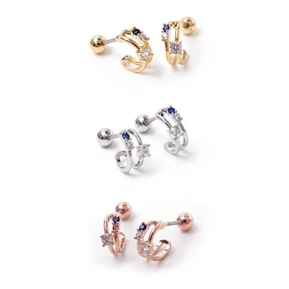 Women s Gold Silver Rose Surgical Lock Piercing Earrings rose gold
Women s Gold Silver Rose Surgical Lock Piercing Earrings rose gold