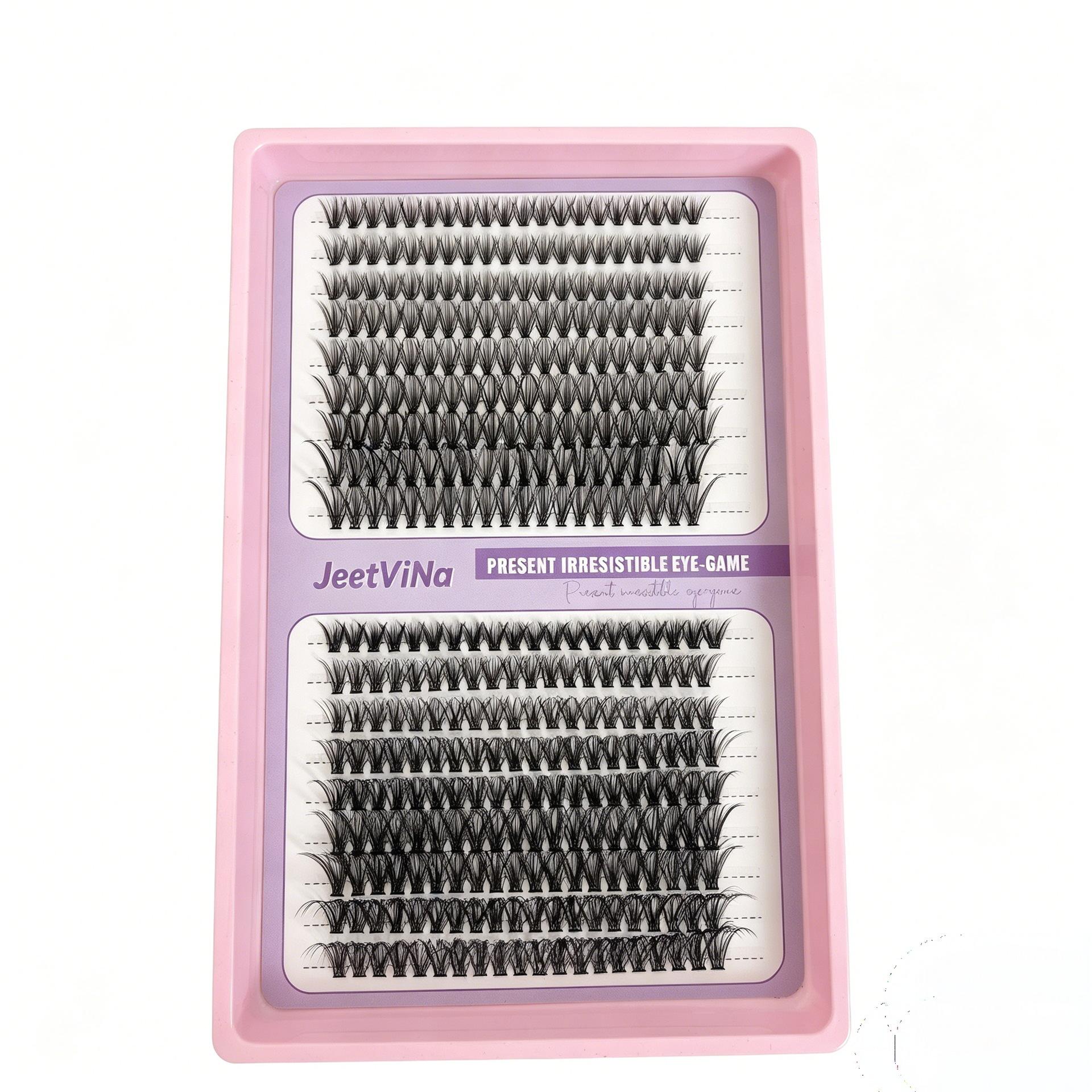 False Eyelash Set Glue Single Cluster Dense Glue-Free Exaggerated Super Long Whole Large Capacity Eyelash Book
False Eyelash Set Glue Single Cluster Dense Glue-Free Exaggerated Super Long Whole Large Capacity Eyelash Book