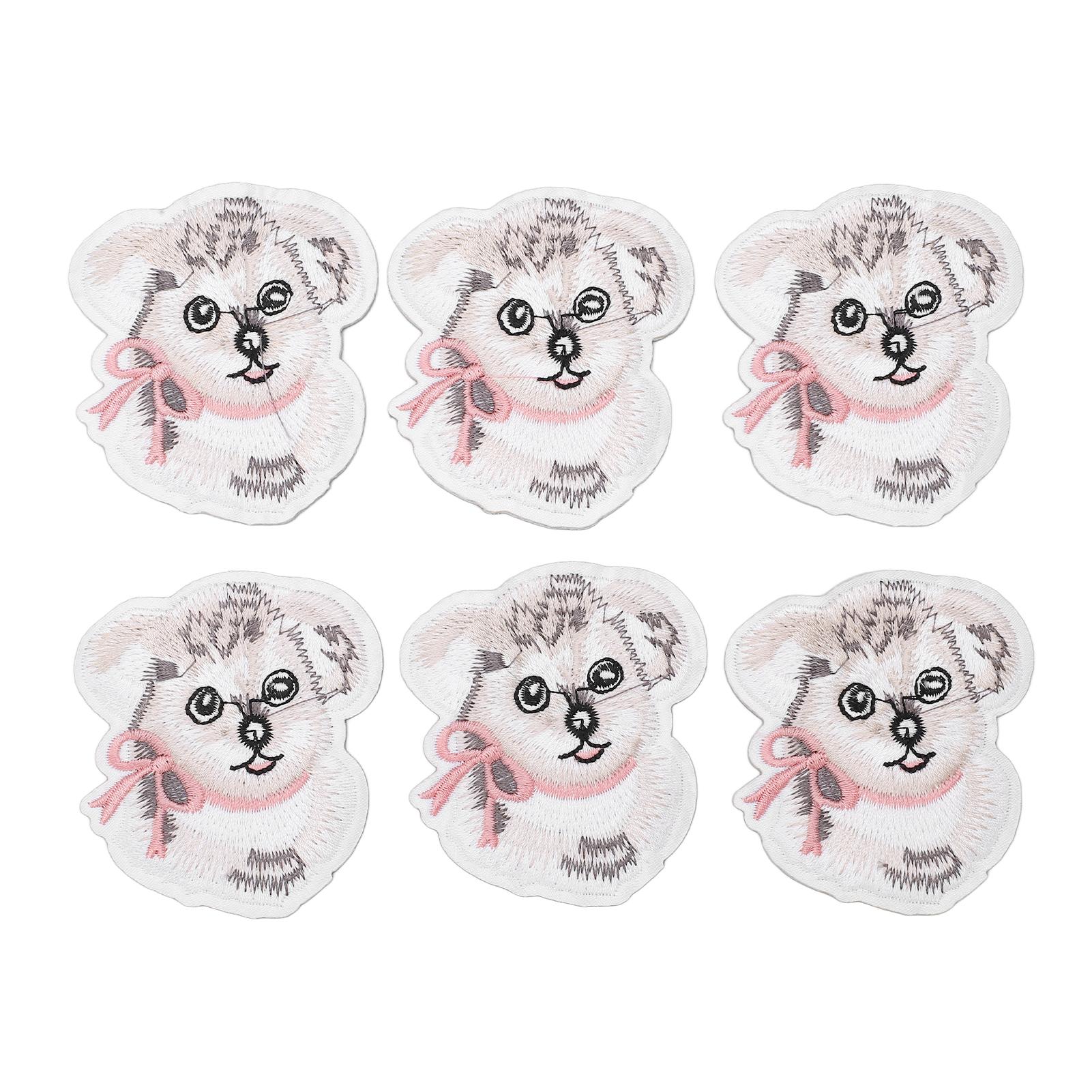 6Pcs Embroidered Patches Cute Koala Shape Covering Breakages Stains Iron On Patches for DIY Clothing Bags
6Pcs Embroidered Patches Cute Koala Shape Covering Breakages Stains Iron On Patches for DIY Clothing Bags
