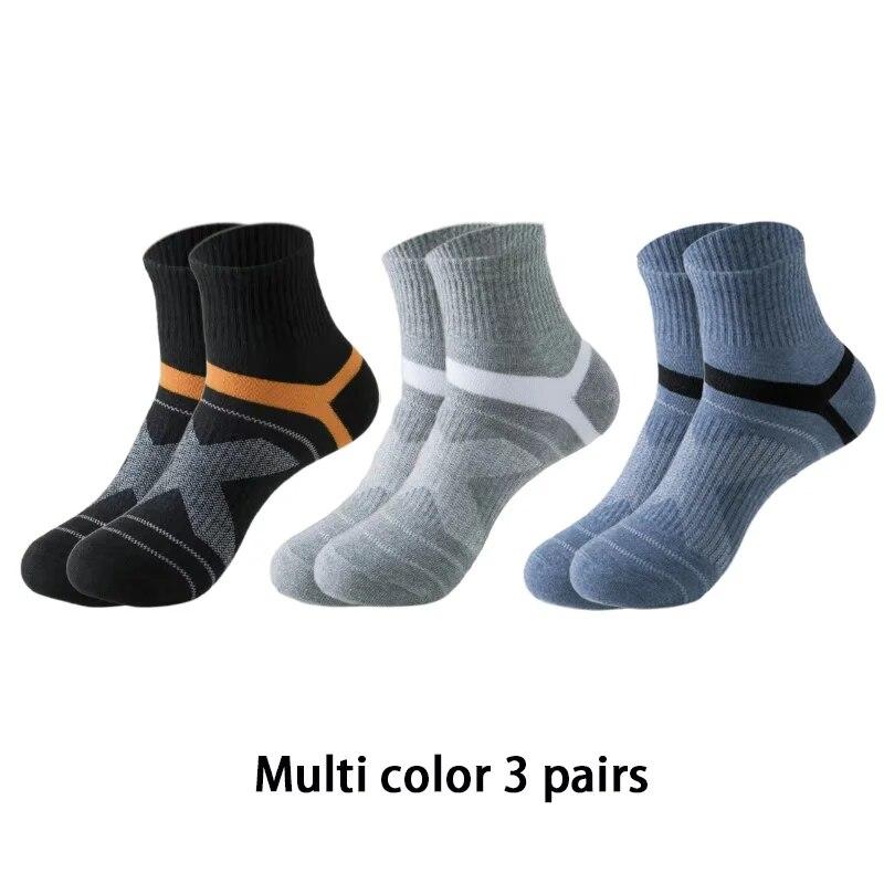 3 пары МУЖСКИХ хлопковых носков для спорта на открытом воздухе, впитывающих пот и устойчивых к запахам, хлопковых носков для бега и баскетбола, модных носков One Size US (6-10)
3 пары МУЖСКИХ хлопковых носков для спорта на открытом воздухе, впитывающих пот и устойчивых к запахам, хлопковых носков для бега и баскетбола, модных носков One Size US (6-10)