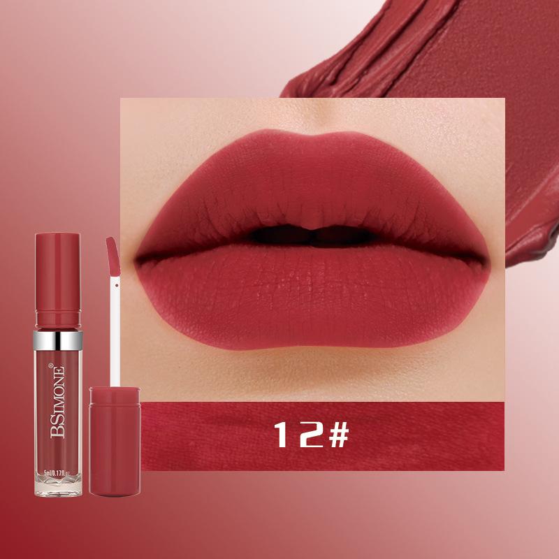 Bsimone Lip Tint Matte Liquid Lipstick Waterproof Easy To Color Matte Bare Pink Lipstick For Girls Makeup Cosmetic
Bsimone Lip Tint Matte Liquid Lipstick Waterproof Easy To Color Matte Bare Pink Lipstick For Girls Makeup Cosmetic