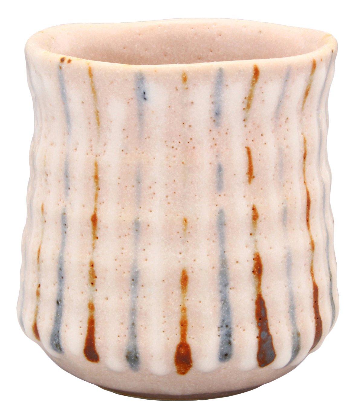 Mino ware teacup by Mitsuo 190ml approximately 7cm diameter x 8cm Akane Shino Tokusa Made in Kato, small, capacity, height, pattern, Japan, 553-0002
Mino ware teacup by Mitsuo 190ml approximately 7cm diameter x 8cm Akane Shino Tokusa Made in Kato, small, capacity, height, pattern, Japan, 553-0002