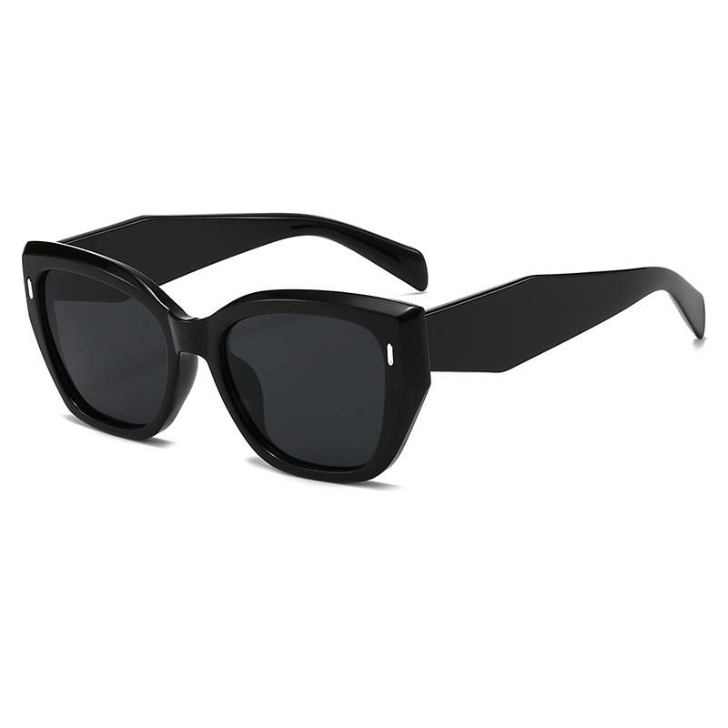 Geometric Cat Eye Sunglasses With Uv400 Protection For Outdoor Sports And Fashion BlackGray 1
Geometric Cat Eye Sunglasses With Uv400 Protection For Outdoor Sports And Fashion BlackGray 1