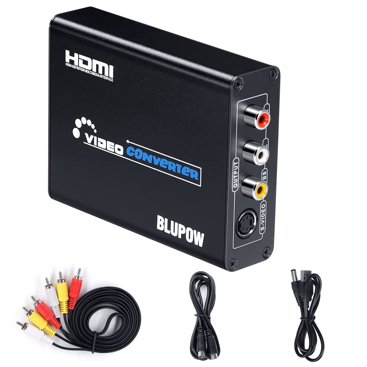 Блок питания BLUPOW Преобразователь HDMI в терминал, совместимый с 1080P Преобразователь HDMI в композитный 3RCA Видеопреобразователь Цифровой аналоговый преобразователь HDMI
Блок питания BLUPOW Преобразователь HDMI в терминал, совместимый с 1080P Преобразователь HDMI в композитный 3RCA Видеопреобразователь Цифровой аналоговый преобразователь HDMI