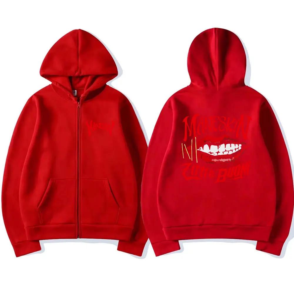 Italian Rock Band Maneskin Mouth Zipper Hoodies Men Women Oversized Casual Cardigan Zip Up Hoodie Fashion Retro Coats 3XL
Italian Rock Band Maneskin Mouth Zipper Hoodies Men Women Oversized Casual Cardigan Zip Up Hoodie Fashion Retro Coats 3XL