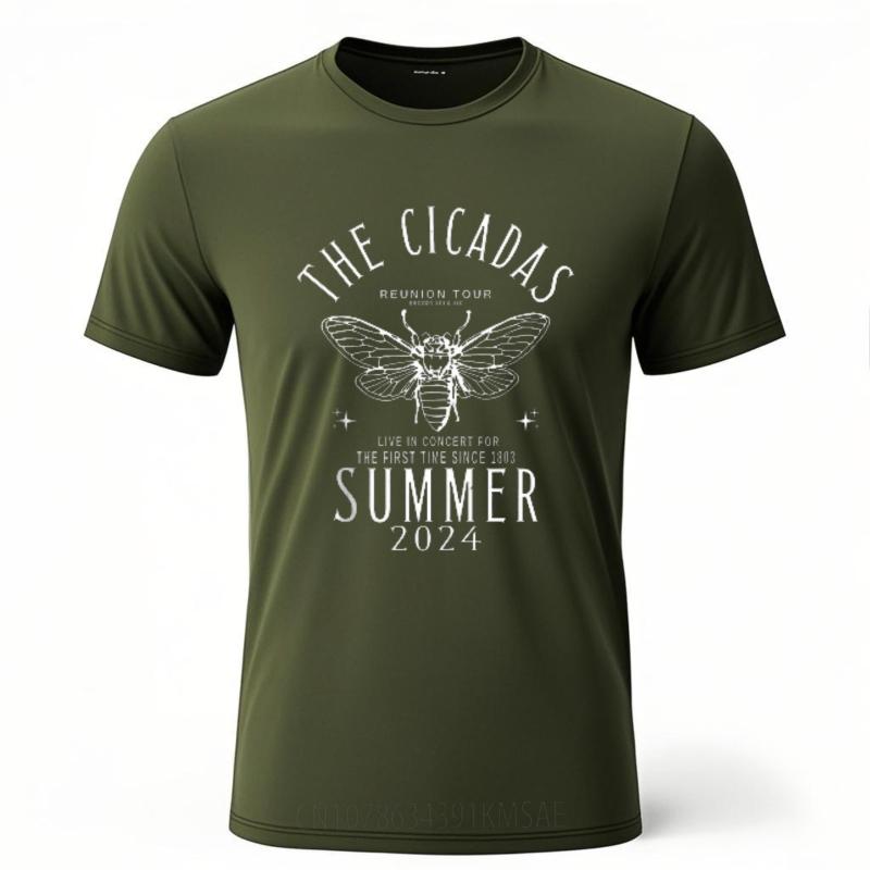 Tshirts for men Printed For her O Neck t shirt Vintage The Cicadas Reunion Tour Summer 2024 Comfort Unisex tops Trendy Tshirt 4XL
Tshirts for men Printed For her O Neck t shirt Vintage The Cicadas Reunion Tour Summer 2024 Comfort Unisex tops Trendy Tshirt 4XL