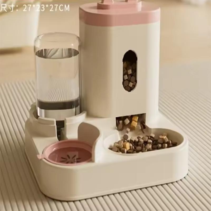Automatic 2-in-1 Feeder Dog Food Bowl and Water Feeding Device Pet Large Food Dispenser Puppy Pet Kitten Bowl Accessories розовый
Automatic 2-in-1 Feeder Dog Food Bowl and Water Feeding Device Pet Large Food Dispenser Puppy Pet Kitten Bowl Accessories розовый