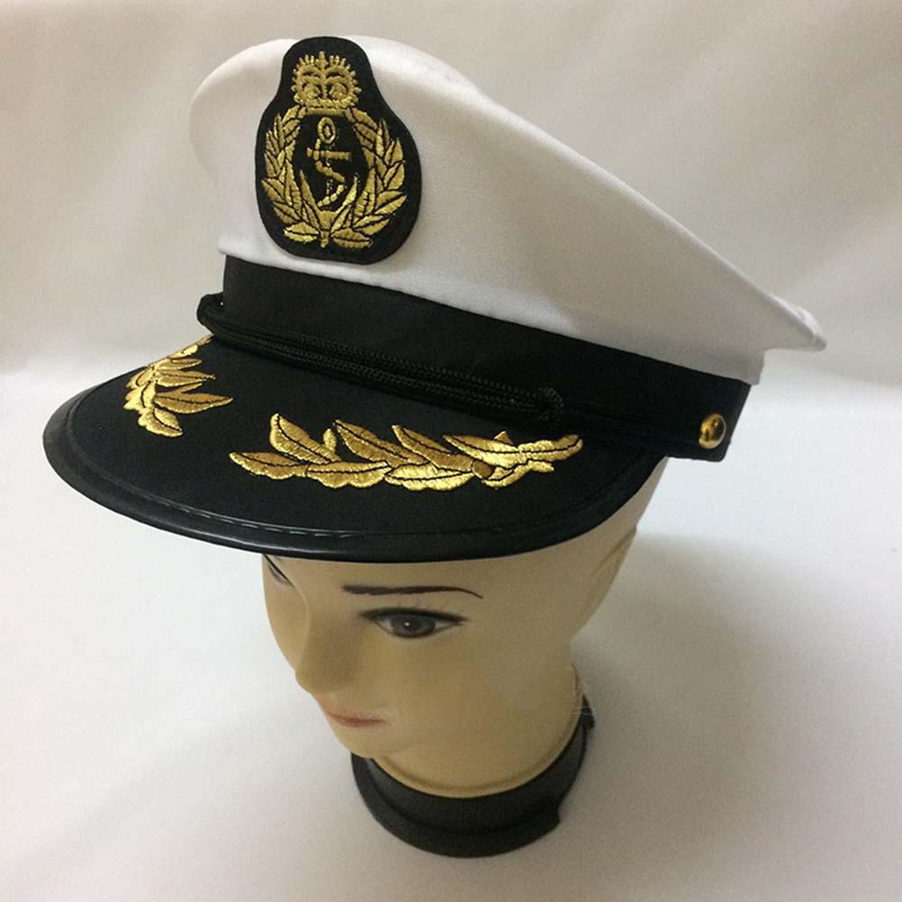 Yacht Hat Sailors Kids Clothes Costume Cap General Bonnet for Men Admiral Captain 25X18.5X5CM білий
Yacht Hat Sailors Kids Clothes Costume Cap General Bonnet for Men Admiral Captain 25X18.5X5CM білий