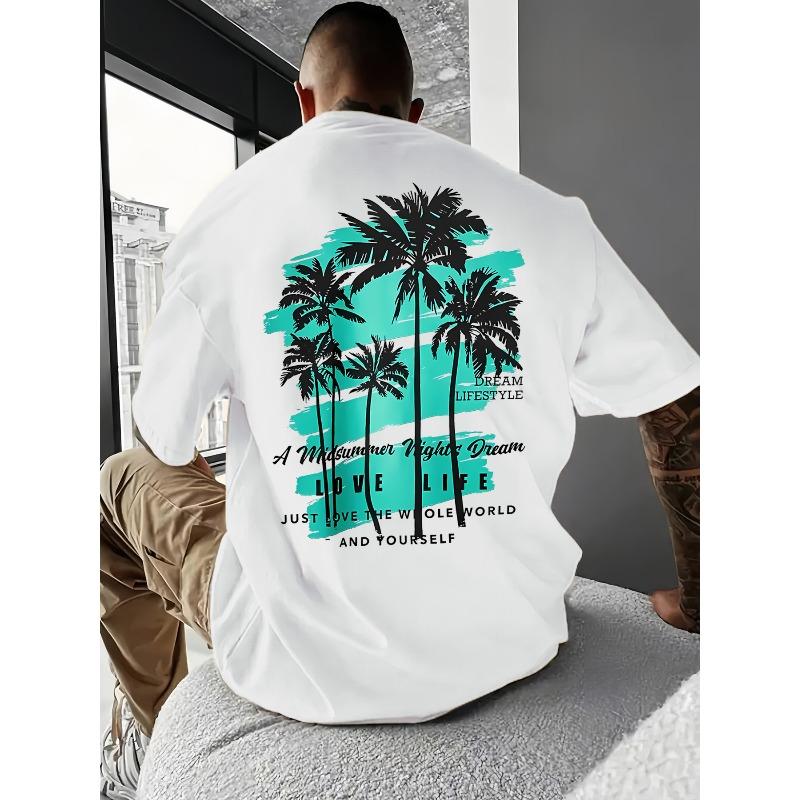 Summer Dream Crew Neck Men s T-Shirt, Palm Tree Beach Style Casual Comfort for Outdoor Activities S белый
Summer Dream Crew Neck Men s T-Shirt, Palm Tree Beach Style Casual Comfort for Outdoor Activities S белый