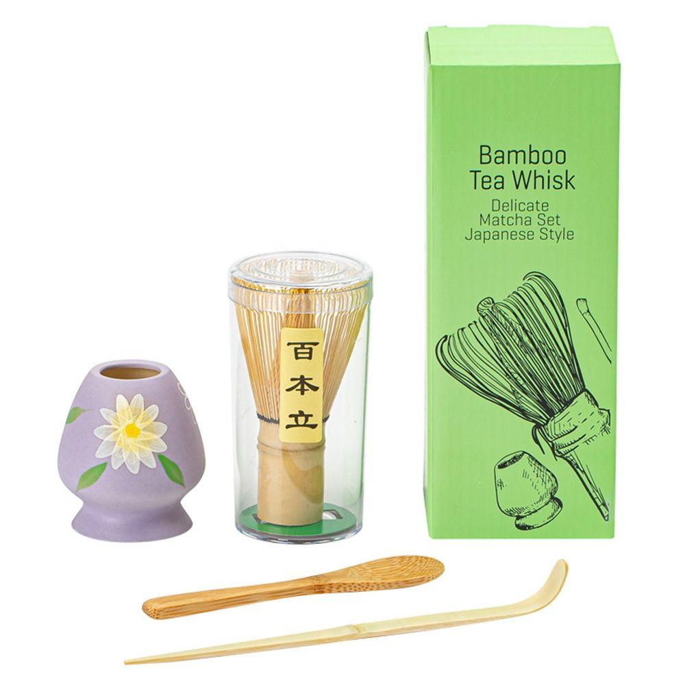 4PCS Bamboo Ceramic Matcha Whisk Set Food Grade Green Tea Whisk Japanese Chasen Stirring 6
4PCS Bamboo Ceramic Matcha Whisk Set Food Grade Green Tea Whisk Japanese Chasen Stirring 6