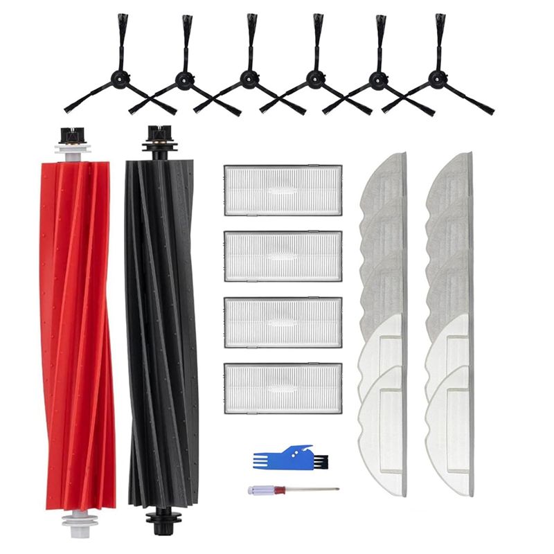 AEE4-For Roborock S8 S8 Pro Ultra S8+ Spare Parts Main Side Brushes Mop Cloths HEPA Filters Replacement Parts
AEE4-For Roborock S8 S8 Pro Ultra S8+ Spare Parts Main Side Brushes Mop Cloths HEPA Filters Replacement Parts