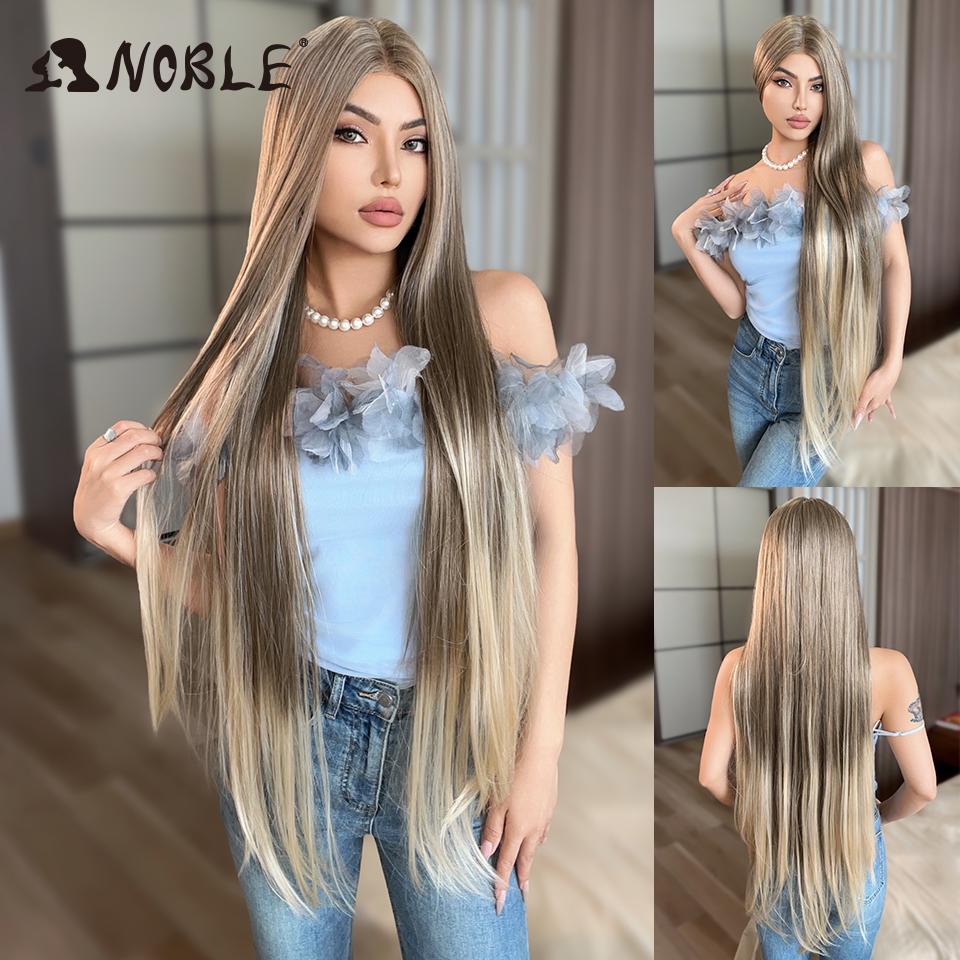 Noble Synthetic Lace Front Wigs For Women 38 Inch Straight Lace Wig Ombre Blonde Lace Wigs Straight Lace Front Wig Cosplay Wig (as the picture,130%&38inches&38 Inches Lace Wig)
Noble Synthetic Lace Front Wigs For Women 38 Inch Straight Lace Wig Ombre Blonde Lace Wigs Straight Lace Front Wig Cosplay Wig (as the picture,130%&38inches&38 Inches Lace Wig)