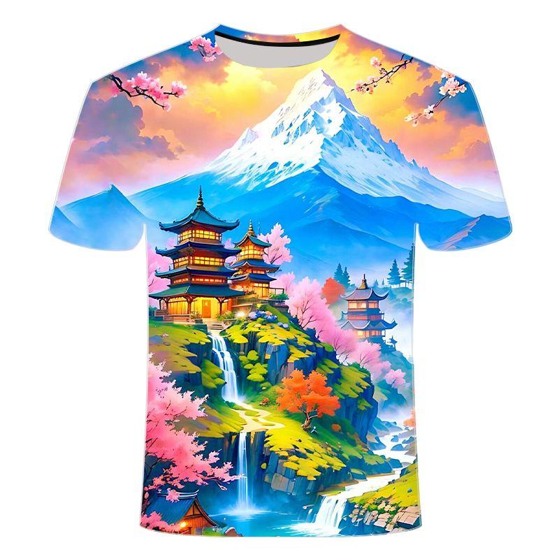 2024 летняя новая 3D-печатная мужская футболка с коротким рукавом и круглым вырезом в стиле античной архитектурной красоты 6XL
2024 летняя новая 3D-печатная мужская футболка с коротким рукавом и круглым вырезом в стиле античной архитектурной красоты 6XL