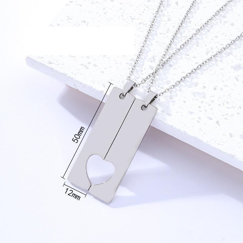 5pairs/Lot Mirror Polished Stainless Steel Link Chain Heart Hanging Charms Fashion Zircon Necklace 45cm
5pairs/Lot Mirror Polished Stainless Steel Link Chain Heart Hanging Charms Fashion Zircon Necklace 45cm