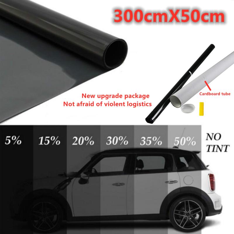 300 см x 50 см 5%-50% черная пленка для окон автомобиля, тонирующая тонировочная пленка, авто домашнее оконное стекло, летняя солнечная УФ-защитная наклейка
300 см x 50 см 5%-50% черная пленка для окон автомобиля, тонирующая тонировочная пленка, авто домашнее оконное стекло, летняя солнечная УФ-защитная наклейка