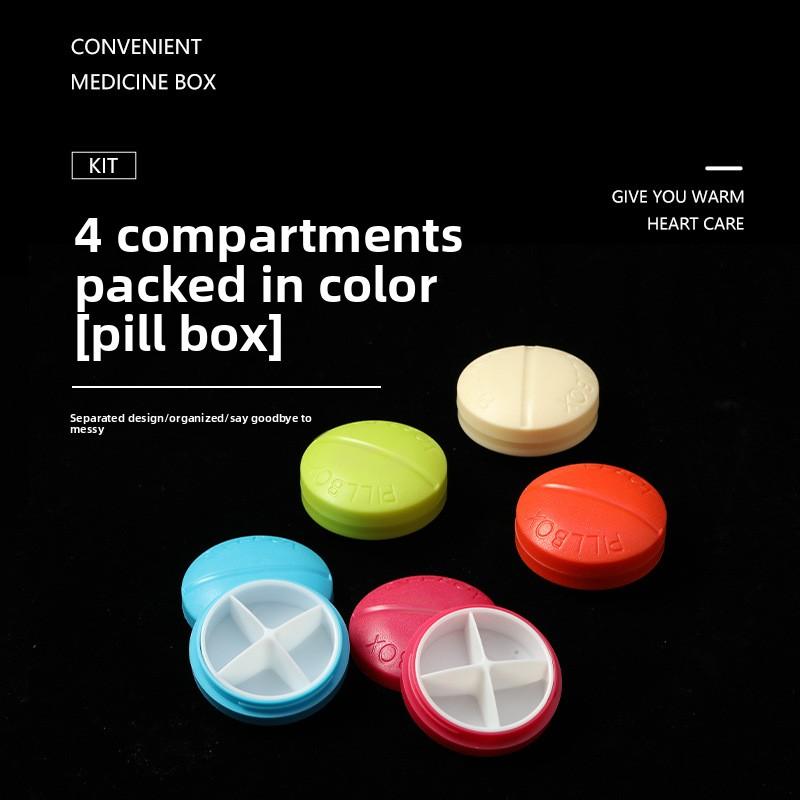 Portable Mini 4-compartment Tablet Capsule Dispensing Household Portable Storage Box 6.7*3.5cm бежевий
Portable Mini 4-compartment Tablet Capsule Dispensing Household Portable Storage Box 6.7*3.5cm бежевий