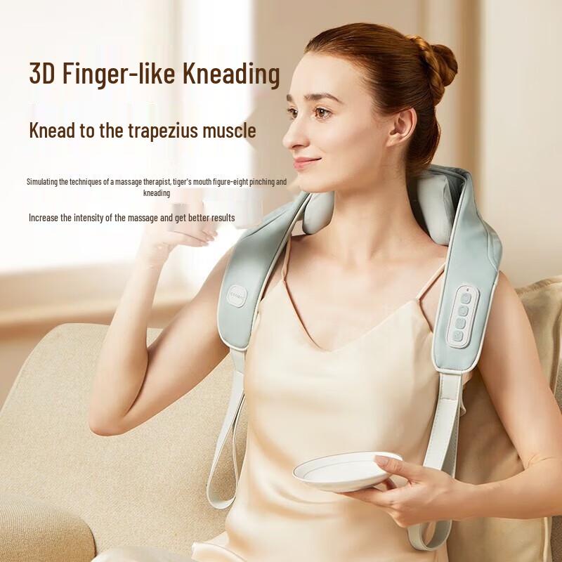 CLORIS 3D Kneading Neck and Shoulder Massager CN plug (adapter included)
CLORIS 3D Kneading Neck and Shoulder Massager CN plug (adapter included)