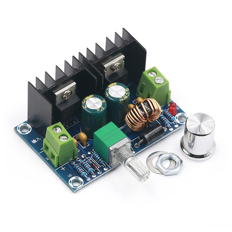XH-M401 DC-DC понижуючий перетворювач Модуль джерела живлення XL4016E1 ШІМ регульований 4-40 В до 1,25-36 В понижуюча плата 8A 200 Вт XH-M401
XH-M401 DC-DC понижуючий перетворювач Модуль джерела живлення XL4016E1 ШІМ регульований 4-40 В до 1,25-36 В понижуюча плата 8A 200 Вт XH-M401