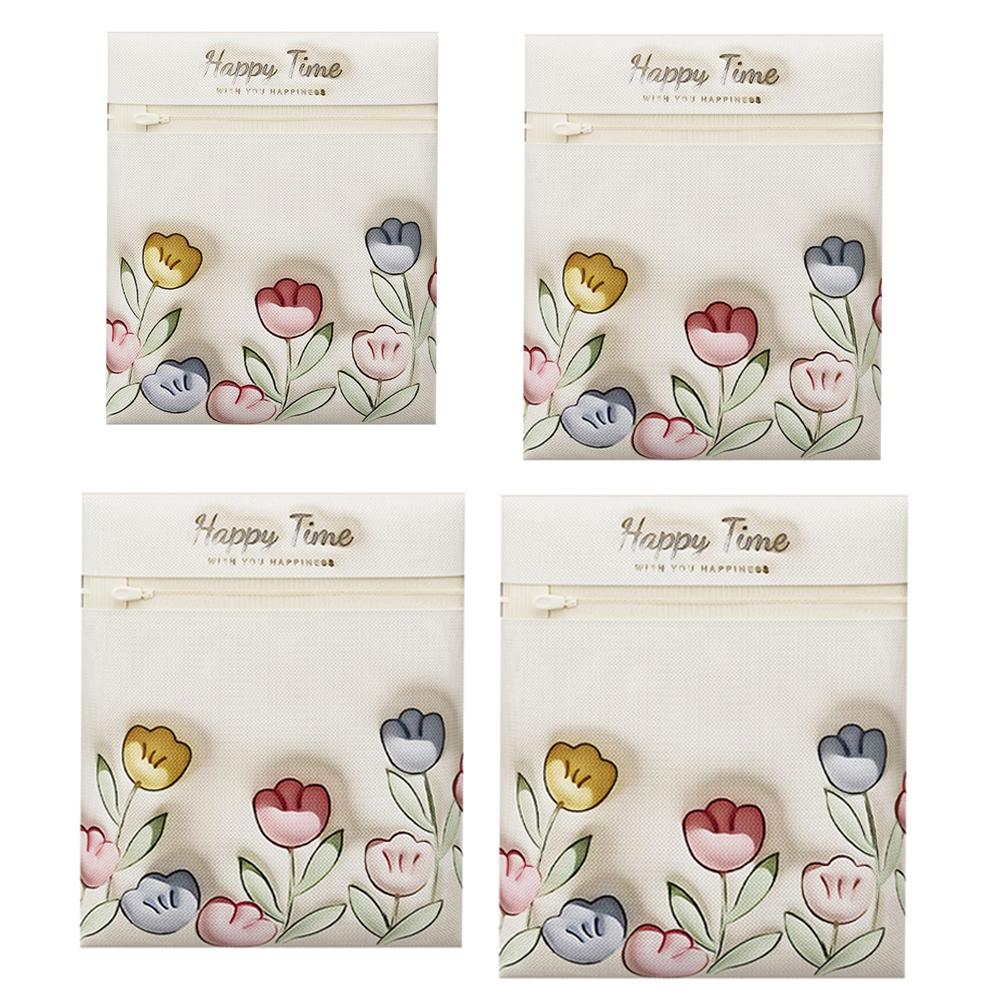 4Pcs Laundry Wash Bags Set for Coats/Sweaters/Shirts/Socks Mesh Washing Machine Bags Anti-Deformation
4Pcs Laundry Wash Bags Set for Coats/Sweaters/Shirts/Socks Mesh Washing Machine Bags Anti-Deformation