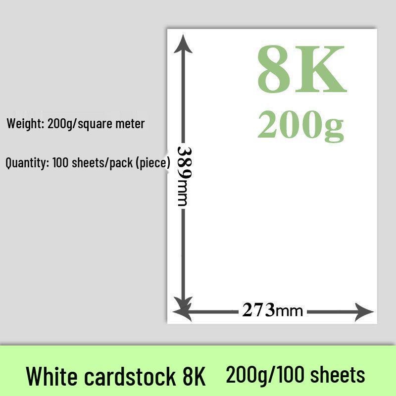 Голландський білий картон формату A3/A4 для мистецтва та візитних карток - Щільна якість 8K
Голландський білий картон формату A3/A4 для мистецтва та візитних карток - Щільна якість 8K