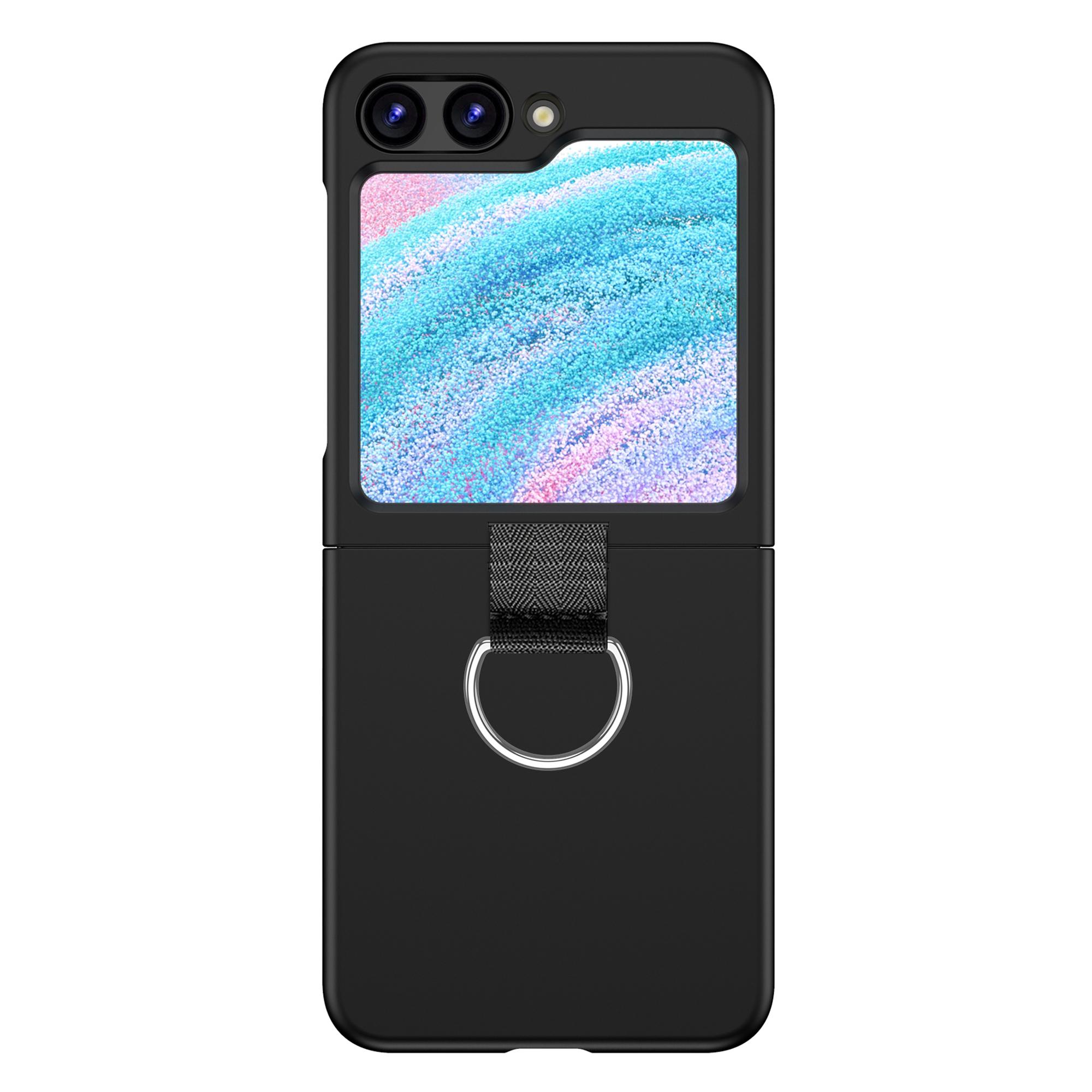 For Samsung Galaxy Z Flip5 5G Hard PC Phone Case Anti-scratch Cover with D-Shape Ring Holder Purple
For Samsung Galaxy Z Flip5 5G Hard PC Phone Case Anti-scratch Cover with D-Shape Ring Holder Purple