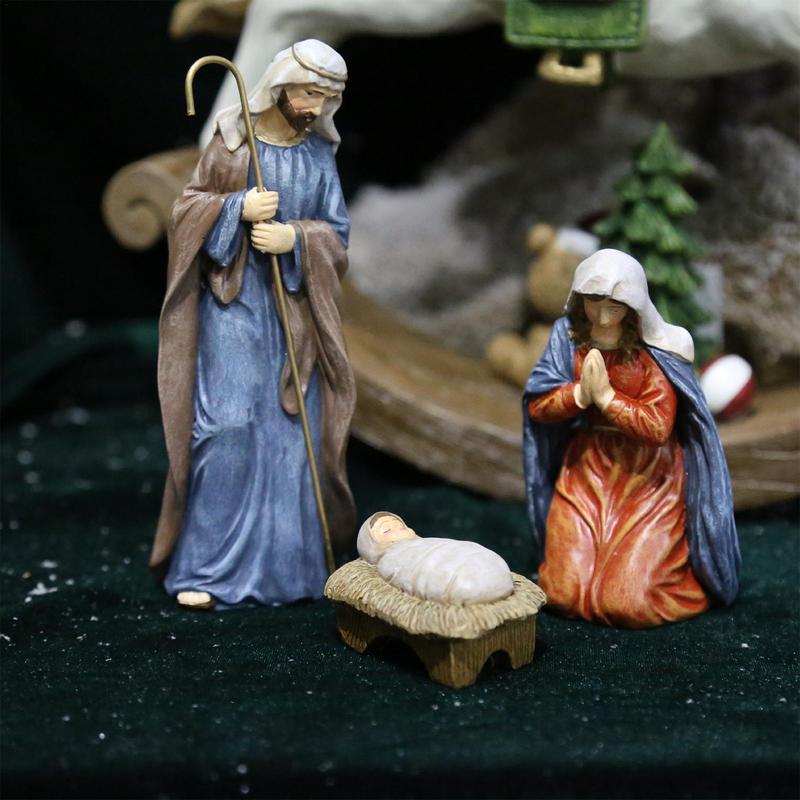 Christmas Nativity Set Christmas Resin Home Decor 3-Piece Nativity Scene Statue Desk Decoration For Shelf Bedside Living Room CN
Christmas Nativity Set Christmas Resin Home Decor 3-Piece Nativity Scene Statue Desk Decoration For Shelf Bedside Living Room CN