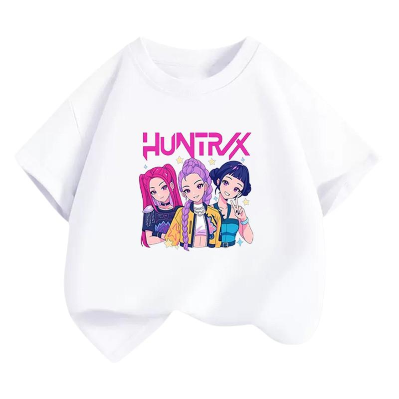 Детская футболка для девочек с принтом из аниме-фильма Kpop Hunters: Руми, Зои, Мира 110cm белый
Детская футболка для девочек с принтом из аниме-фильма Kpop Hunters: Руми, Зои, Мира 110cm белый