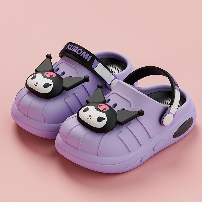 Sanrio Girls Closed-Toe Summer Sandals, Non-Slip Crocs-Style, Two-Tone, Parent-Child Outdoor Shoes. 160mm
Sanrio Girls Closed-Toe Summer Sandals, Non-Slip Crocs-Style, Two-Tone, Parent-Child Outdoor Shoes. 160mm