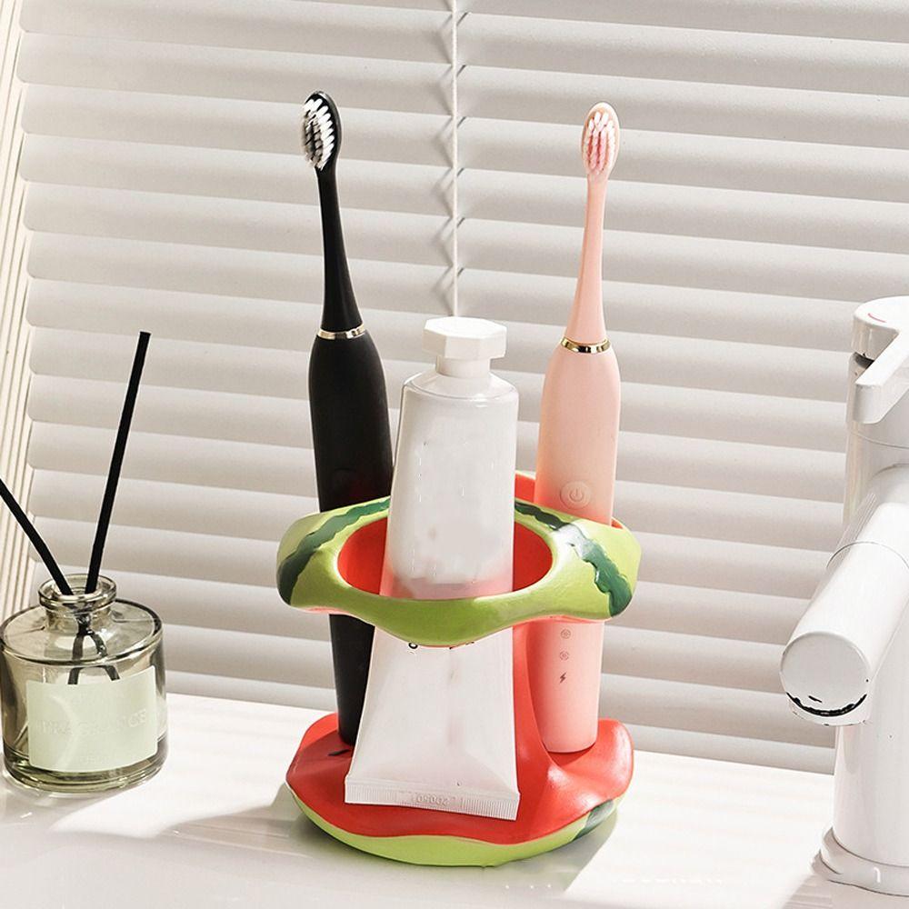 Waterproof Toothbrush Storage Rack 3 Holes Electric Toothbrush Holder Household Bathroom Watermelon
Waterproof Toothbrush Storage Rack 3 Holes Electric Toothbrush Holder Household Bathroom Watermelon