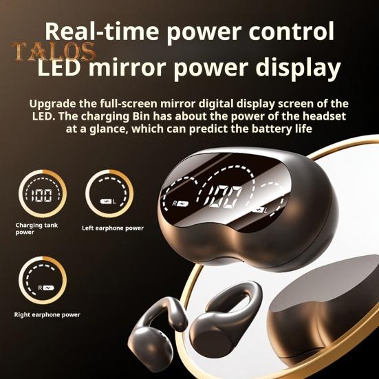 Bluetooth-compatible Earphone One-Button Control Auto Pairing Smart Digital Display Stereo Sound Wireless Gaming Earbuds with Charging Case чёрный
Bluetooth-compatible Earphone One-Button Control Auto Pairing Smart Digital Display Stereo Sound Wireless Gaming Earbuds with Charging Case чёрный