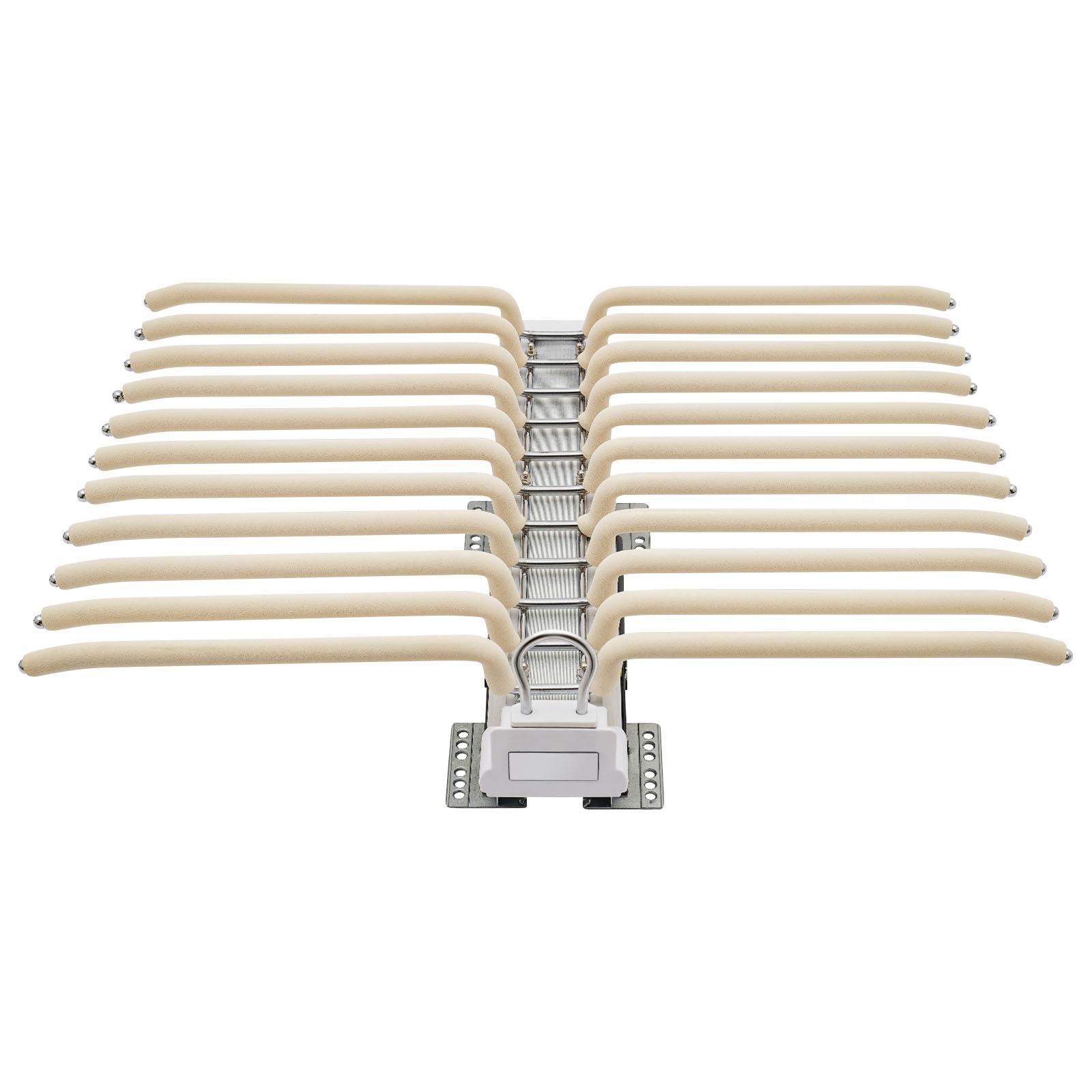 Бежевая выдвижная вешалка для брюк, двухрядная вешалка для брюк, вмещает 22 пары брюк, выдвижные вешалки для одежды для спальни бежевый
Бежевая выдвижная вешалка для брюк, двухрядная вешалка для брюк, вмещает 22 пары брюк, выдвижные вешалки для одежды для спальни бежевый