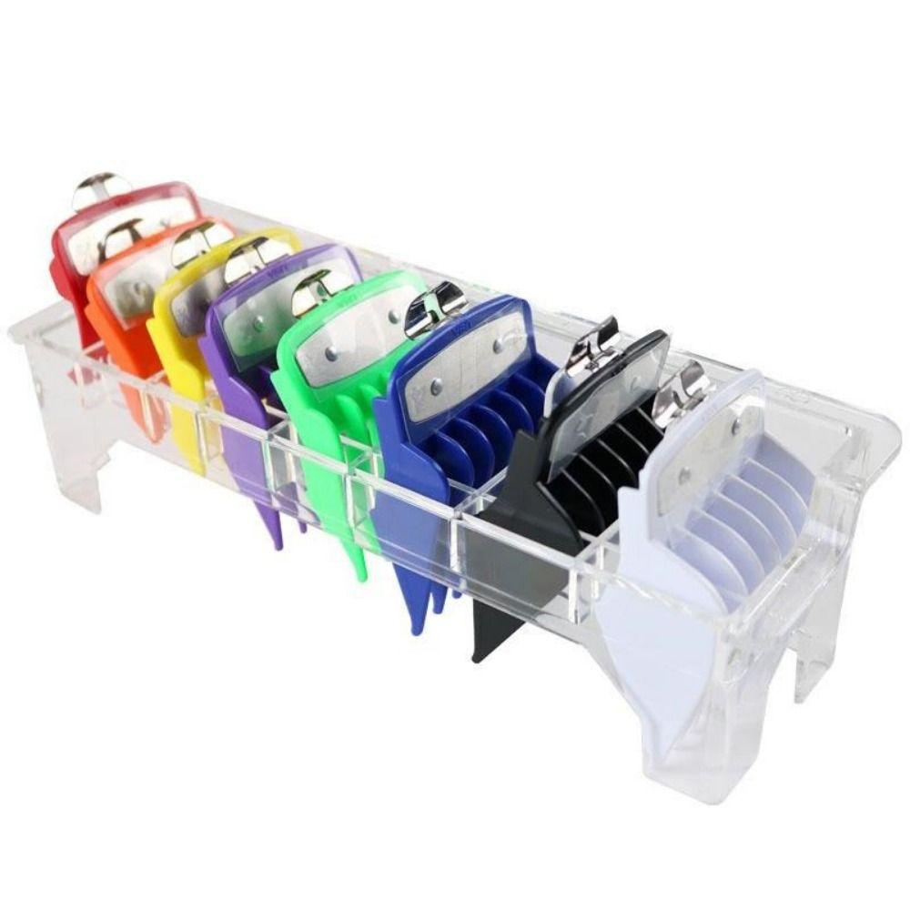 Colorful Salon Hairdressing Tools Hair Clipper Rack Clipper Guard Holder Limit Comb Storage Box чорний
Colorful Salon Hairdressing Tools Hair Clipper Rack Clipper Guard Holder Limit Comb Storage Box чорний