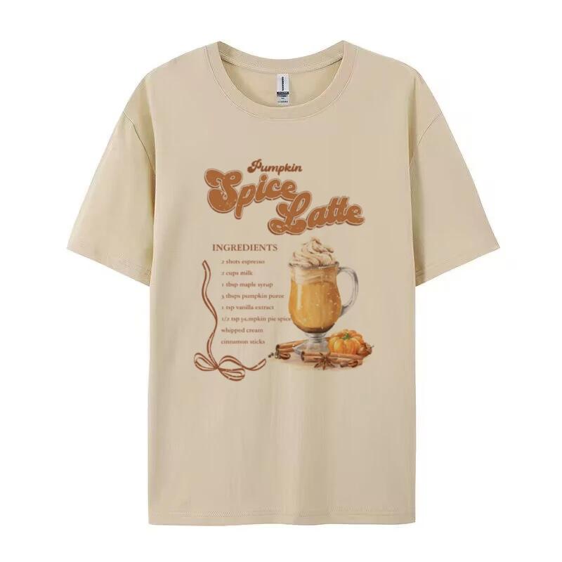 Pumpkin Spice Latte T Shirt Cute Autumn Halloween Tshirts Women Retro Fall Coffee Tshirt Short Sleeve Thanksgiving graphic Top 2XL
Pumpkin Spice Latte T Shirt Cute Autumn Halloween Tshirts Women Retro Fall Coffee Tshirt Short Sleeve Thanksgiving graphic Top 2XL