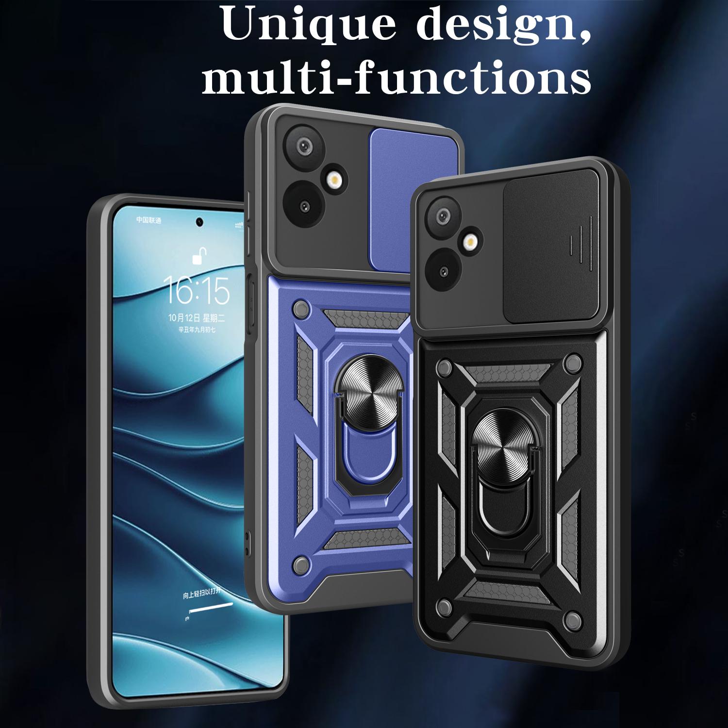 For Samsung Galaxy F06 5G/M06 5G Case with Slide Camera Lid PC+TPU Kickstand Phone Cover Blue
For Samsung Galaxy F06 5G/M06 5G Case with Slide Camera Lid PC+TPU Kickstand Phone Cover Blue