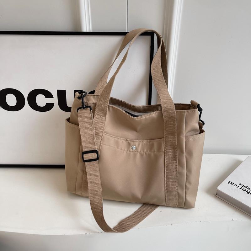 Large Capacity Stylish Tote Canvas Bag For Work And Daily Outings In 2024 Summer Trendy Colors Khaki
Large Capacity Stylish Tote Canvas Bag For Work And Daily Outings In 2024 Summer Trendy Colors Khaki