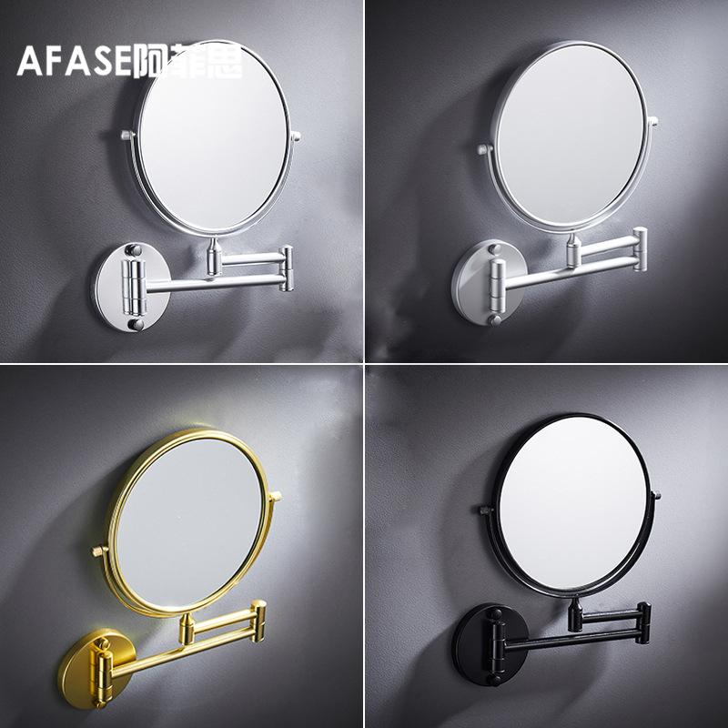Punch-Free Bathroom Wall-Mounted Cosmetic Mirror Telescopic Hairdressing Mirror Invisible3Magnification Double-Sided Makeup Front Mirror
Punch-Free Bathroom Wall-Mounted Cosmetic Mirror Telescopic Hairdressing Mirror Invisible3Magnification Double-Sided Makeup Front Mirror