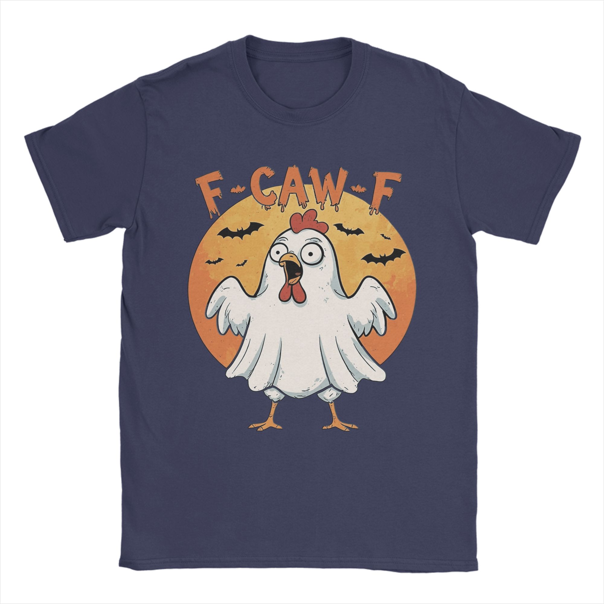 Halloween Funny Ghost Chicken F-Caw-F T Shirt for Men Cotton Novelty T-Shirt O Neck Tee Shirt Short Sleeve Clothes Plus Size 4XL
Halloween Funny Ghost Chicken F-Caw-F T Shirt for Men Cotton Novelty T-Shirt O Neck Tee Shirt Short Sleeve Clothes Plus Size 4XL
