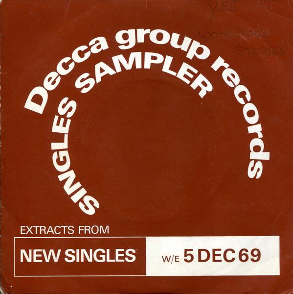7-дюймовая пластинка РАЗЛИЧНЫЕ Записи Decca Group Синглы Сэмплер DJ11 DECCA 1969 Великобритания Рок Б/У
7-дюймовая пластинка РАЗЛИЧНЫЕ Записи Decca Group Синглы Сэмплер DJ11 DECCA 1969 Великобритания Рок Б/У