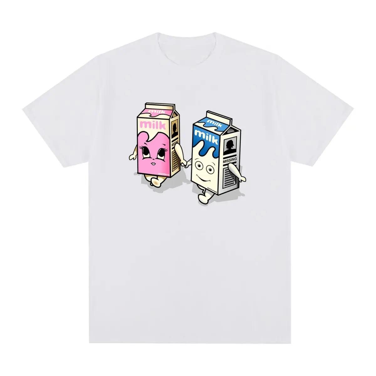 Milk Retro TShirt Funny Pure Cotton Unisex Tee New Arrival Fashion Short Tops Summer Trendy Comfortable Cropped TShirt S
Milk Retro TShirt Funny Pure Cotton Unisex Tee New Arrival Fashion Short Tops Summer Trendy Comfortable Cropped TShirt S