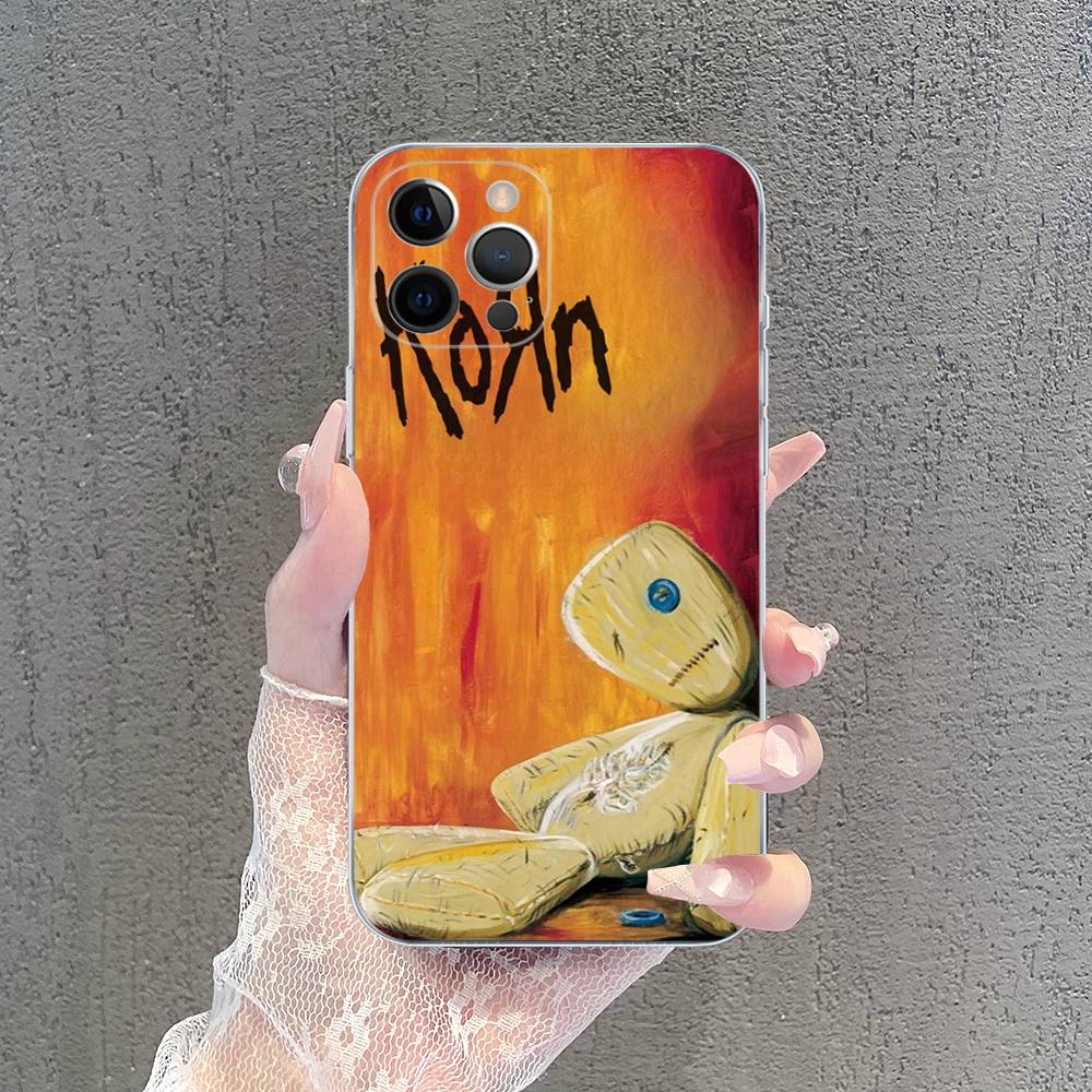 Nu Metal Korn Band For IPhone 17 16 15 14 13 12 11 Pro Max Plus Mini Funda For Transparent Cover iPhone 16 pro
Nu Metal Korn Band For IPhone 17 16 15 14 13 12 11 Pro Max Plus Mini Funda For Transparent Cover iPhone 16 pro
