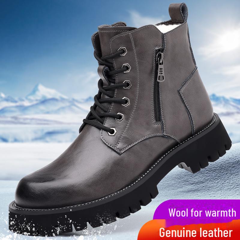 Мужские ботинки челси в ретро-британском стиле: Высокие рабочие ботинки из воловьей кожи, бархата и кожи, осенне-зимняя коллекция 42
Мужские ботинки челси в ретро-британском стиле: Высокие рабочие ботинки из воловьей кожи, бархата и кожи, осенне-зимняя коллекция 42