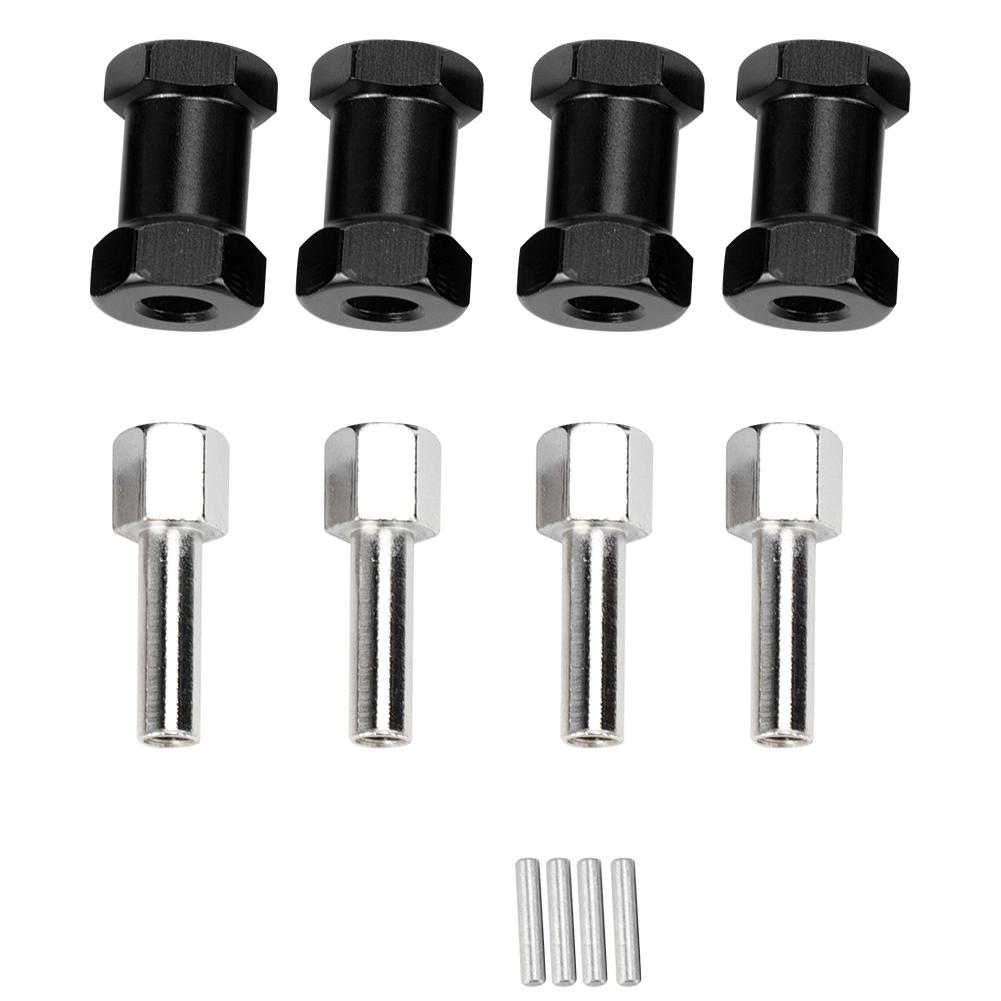 4PCS Aluminium Alloy 20mm Extension Connector 12mm Wheel Hub Hex Drive Adapter for 110 RC Drift
4PCS Aluminium Alloy 20mm Extension Connector 12mm Wheel Hub Hex Drive Adapter for 110 RC Drift