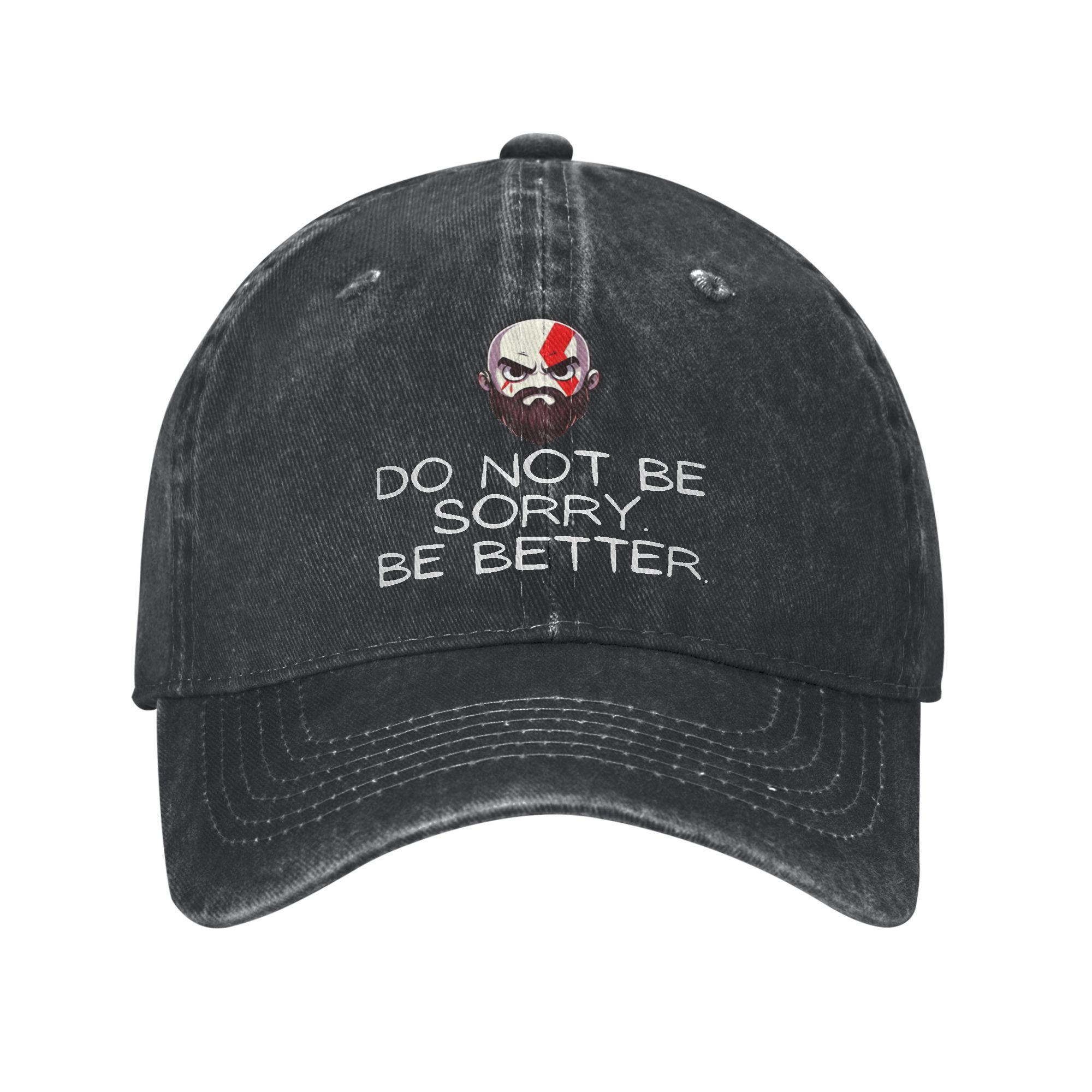 Vintage God of War Kratos Quote Gaming Baseball Cap for Men Women Distressed Washed Sun Cap Outdoor Summer Adjustable Hats Cap One Size
Vintage God of War Kratos Quote Gaming Baseball Cap for Men Women Distressed Washed Sun Cap Outdoor Summer Adjustable Hats Cap One Size