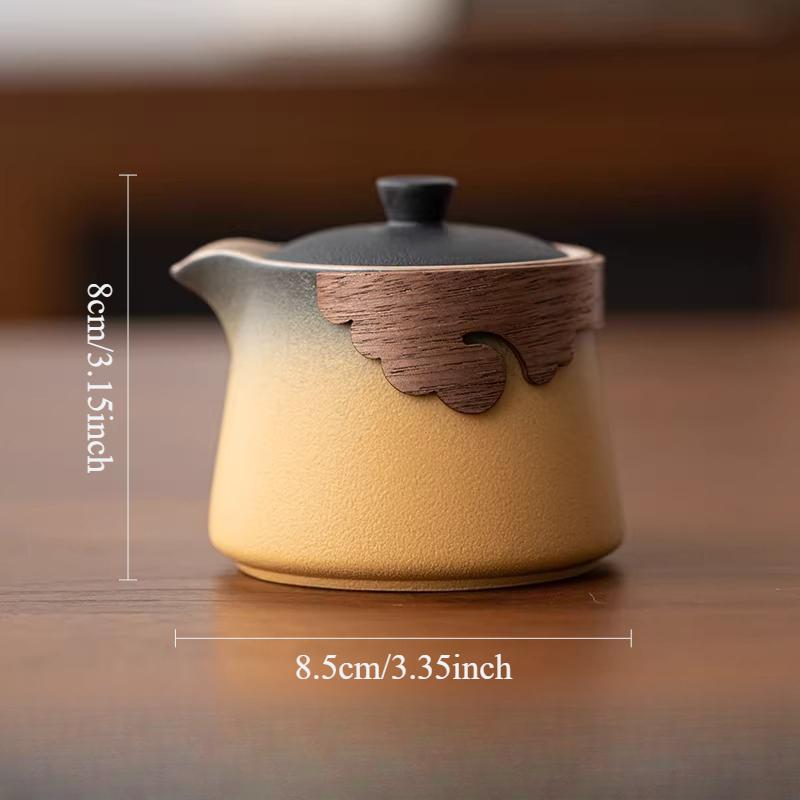 210ml Ceramic Gradient Handheld Pot Chinese Small Capacity Teapot Home Kung Fu Tea Set Anti Scalding Hand Tea Maker Tea Infuser
210ml Ceramic Gradient Handheld Pot Chinese Small Capacity Teapot Home Kung Fu Tea Set Anti Scalding Hand Tea Maker Tea Infuser