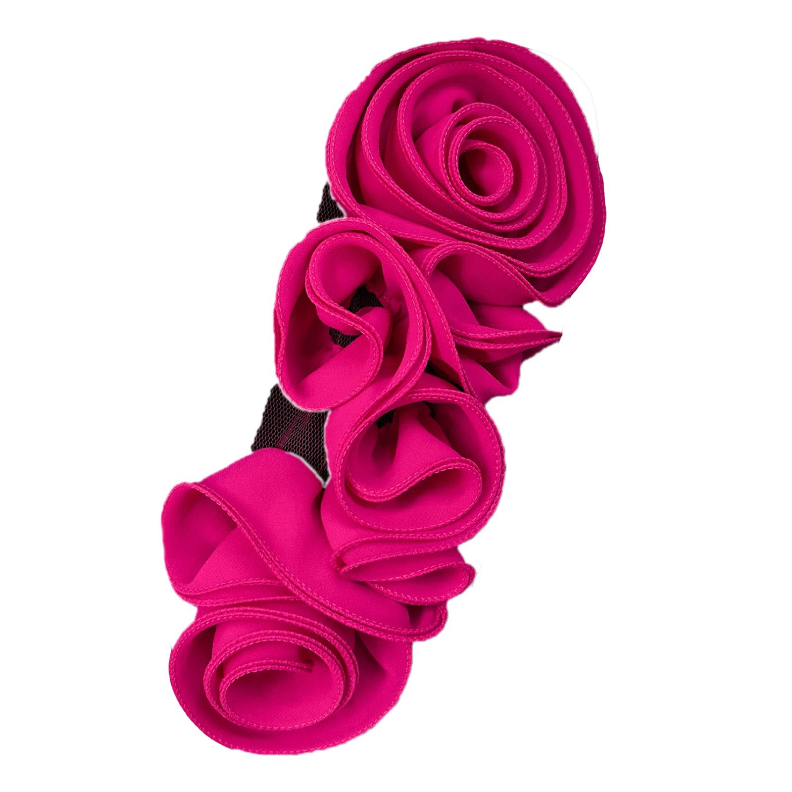 Ruffle Edge 3d Flower Applique for Evening Party Gown Costume Decoration Sewing on Flower Patches for Handcraft Project гарячі рожевого кольору
Ruffle Edge 3d Flower Applique for Evening Party Gown Costume Decoration Sewing on Flower Patches for Handcraft Project гарячі рожевого кольору