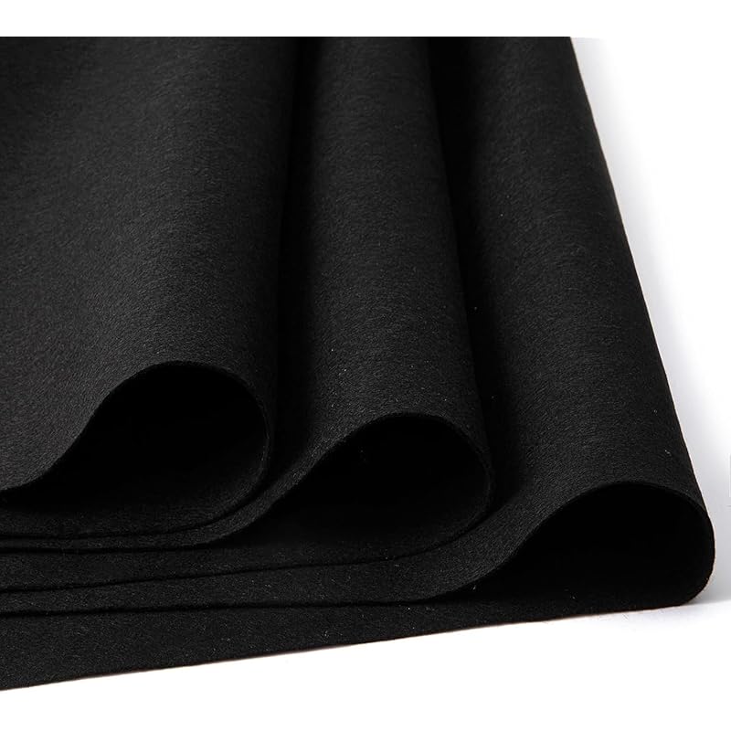 soft felt 1.3mm thickness felt big size Approximately 90×180cm dust cover handicraft supplies DIY handmade materials (black)
soft felt 1.3mm thickness felt big size Approximately 90×180cm dust cover handicraft supplies DIY handmade materials (black)