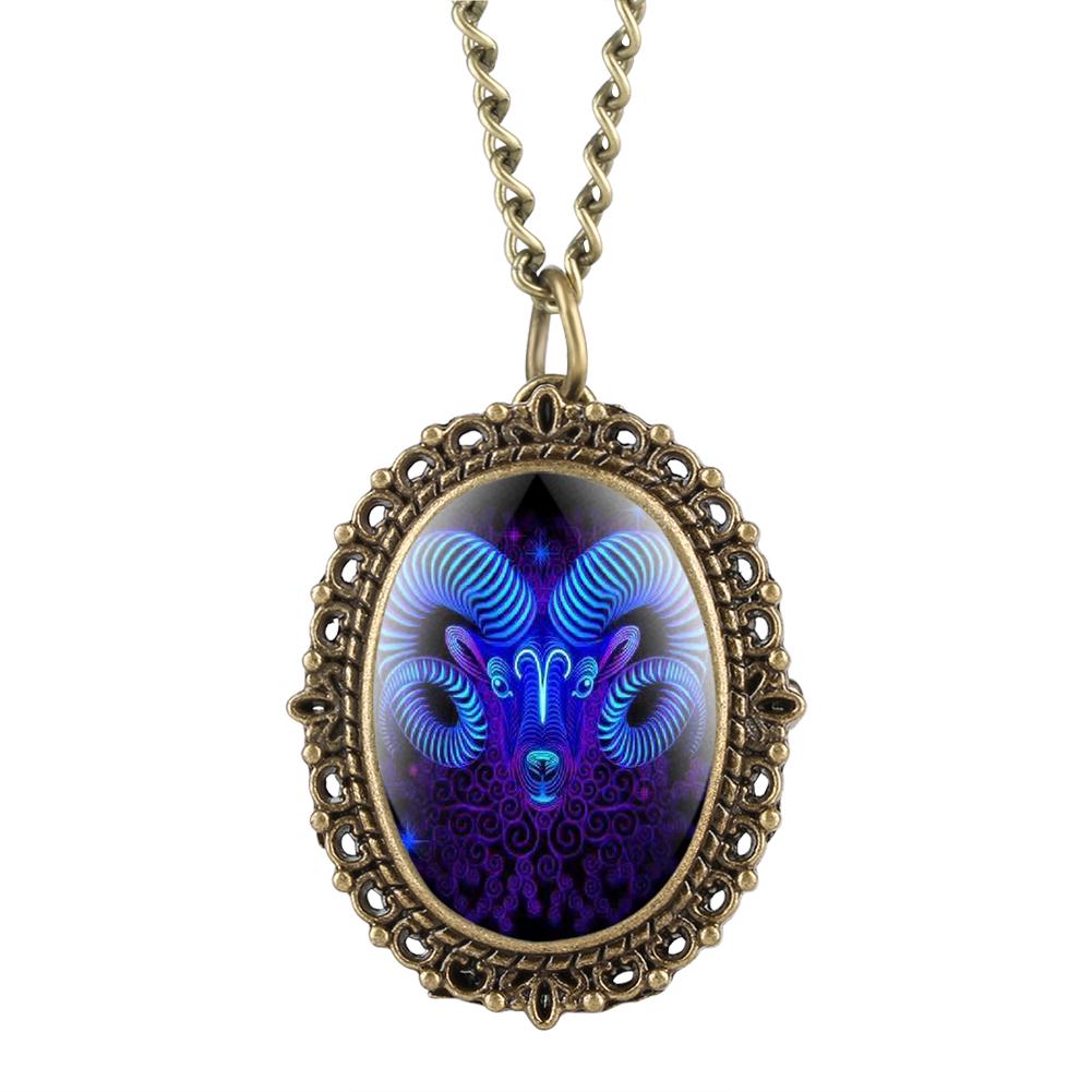 New 12 Constellation Astrology Oval Pocket Watch Unique Fluorescent Blue Zodiac Necklace Pendant Quartz Birthday Gift for Friend
New 12 Constellation Astrology Oval Pocket Watch Unique Fluorescent Blue Zodiac Necklace Pendant Quartz Birthday Gift for Friend
