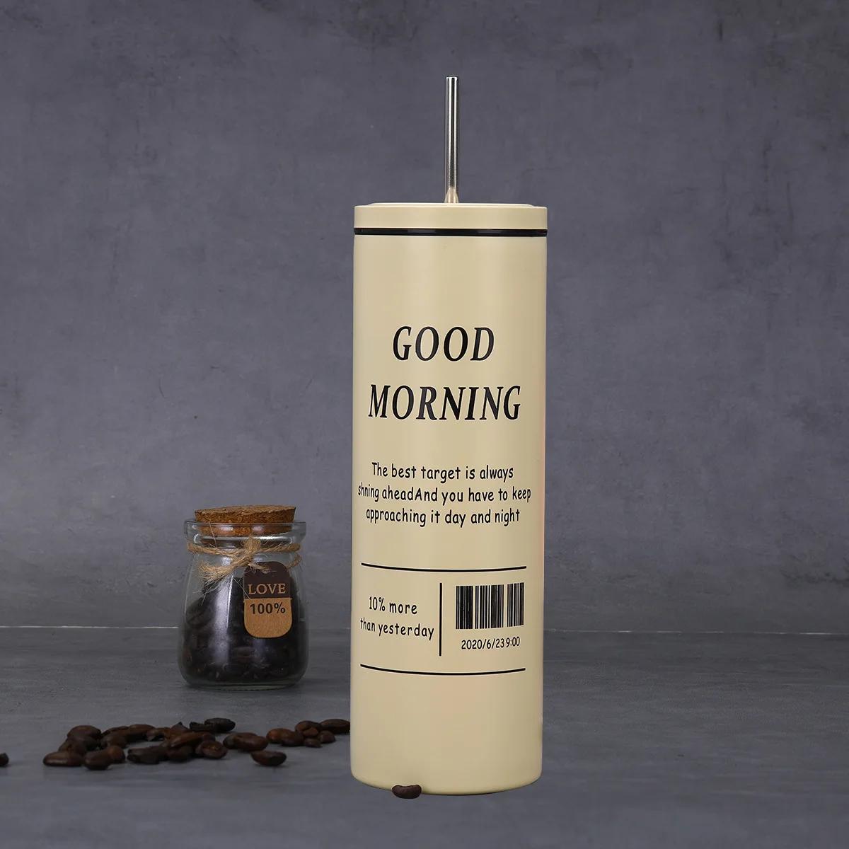 600 мл Термостойкие герметичные бутылки для воды Кружка для кофе из нержавеющей стали с соломинкой Вакуумная фляга с двойными стенками Изолированная портативная чашка для чая 600ml жёлтый
600 мл Термостойкие герметичные бутылки для воды Кружка для кофе из нержавеющей стали с соломинкой Вакуумная фляга с двойными стенками Изолированная портативная чашка для чая 600ml жёлтый